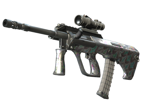 Souvenir AUG | Midnight Lily (Well-Worn)