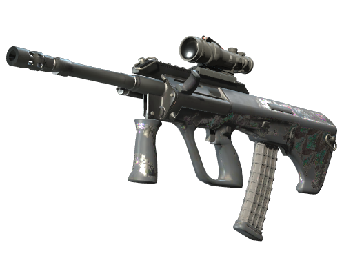 Souvenir AUG | Midnight Lily (Battle-Scarred)