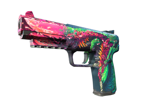 Souvenir Five-SeveN | Hyper Beast (Well-Worn)