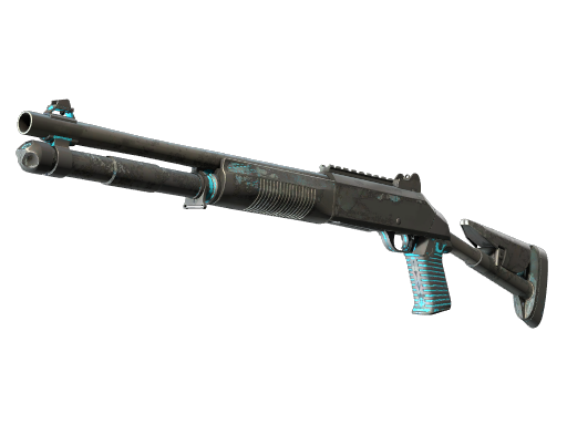 Souvenir XM1014 | Slipstream (Battle-Scarred)