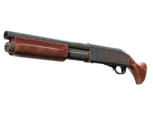 Souvenir Sawed-Off | Crimson Batik (Battle-Scarred)