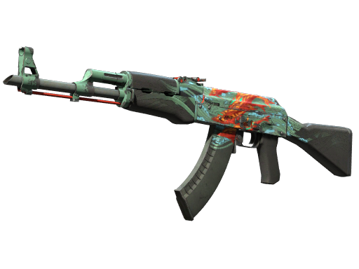 Souvenir AK-47 | Aquamarine Revenge (Well-Worn)