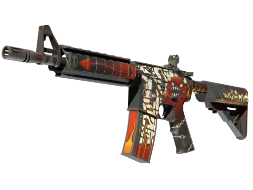 Souvenir M4A4 | Hellfire (Well-Worn)
