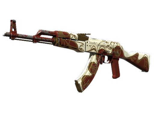 Souvenir AK-47 | Nouveau Rouge (Well-Worn)