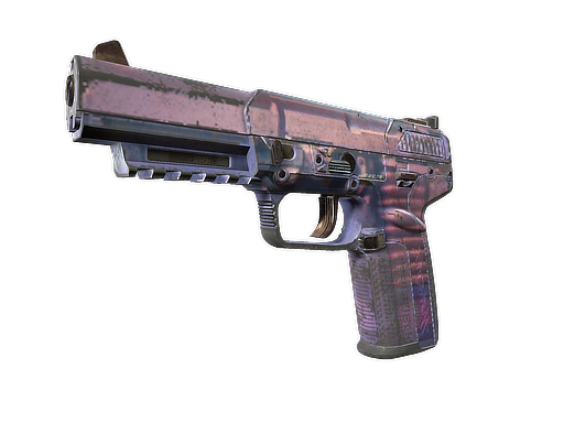 Souvenir Five-SeveN | Dark Polymer (Battle-Scarred)
