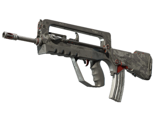 Souvenir FAMAS | Grey Ghost (Battle-Scarred)