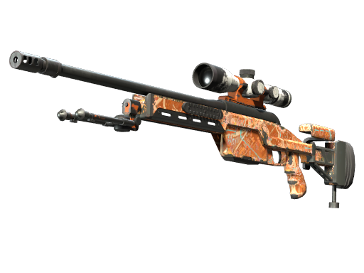 Souvenir SSG 08 | Threat Detected (Well-Worn)