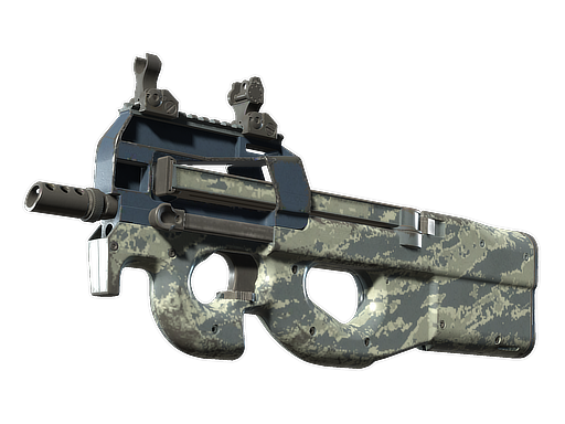 Souvenir P90 | Blue Tac (Well-Worn)