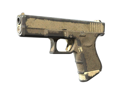 Souvenir Glock-18 | Sand Dune (Battle-Scarred)