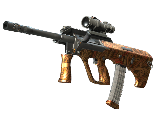 Souvenir AUG | Flame Jörmungandr (Minimal Wear)