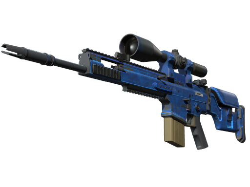 Souvenir SCAR-20 | Blueprint (Well-Worn)