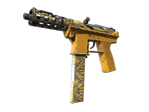 Souvenir Tec-9 | Banana Leaf (Well-Worn)