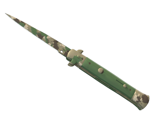 ★ StatTrak™ Stiletto Knife | Forest DDPAT (Factory New)