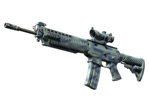 Souvenir SG 553 | Wave Spray (Well-Worn)