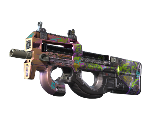 Souvenir P90 | Neoqueen (Minimal Wear)