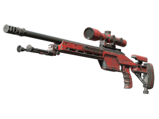 Souvenir SSG 08 | Calligrafaux (Battle-Scarred)