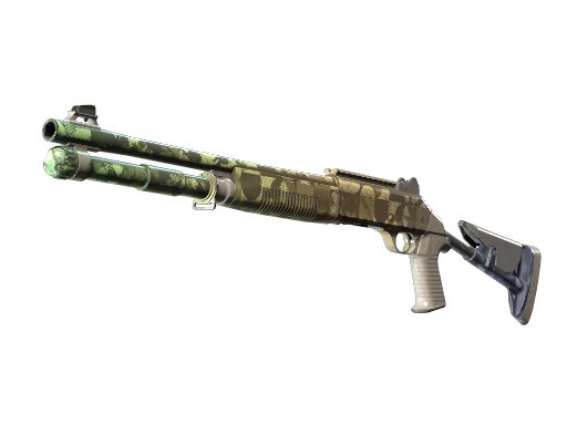 Souvenir XM1014 | Halftone Shift (Well-Worn)
