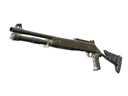 Souvenir XM1014 | Halftone Shift (Battle-Scarred)