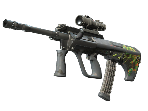 Souvenir AUG | Chameleon (Battle-Scarred)