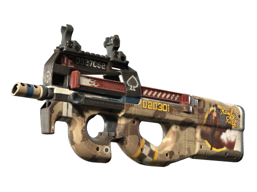 Souvenir P90 | Randy Rush (Well-Worn)