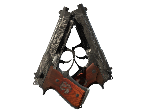 Souvenir Dual Berettas | Dualing Dragons (Battle-Scarred)