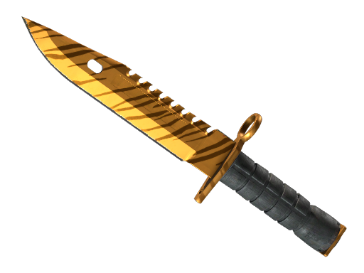 ★ StatTrak™ M9 Bayonet | Tiger Tooth (Minimal Wear)