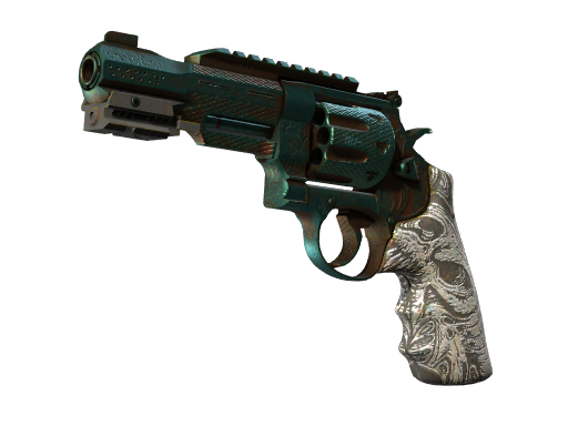 Souvenir R8 Revolver | Bone Forged (Battle-Scarred)