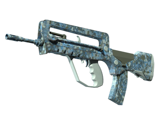 Souvenir FAMAS | Cyanospatter (Factory New)