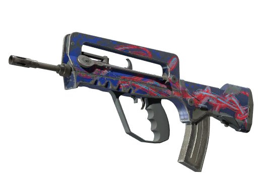 Souvenir FAMAS | Afterimage (Well-Worn)