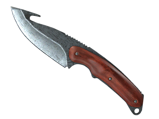 ★ StatTrak™ Gut Knife | Damascus Steel (Well-Worn)