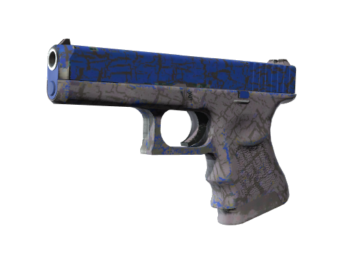 Souvenir Glock-18 | Blue Fissure (Field-Tested)