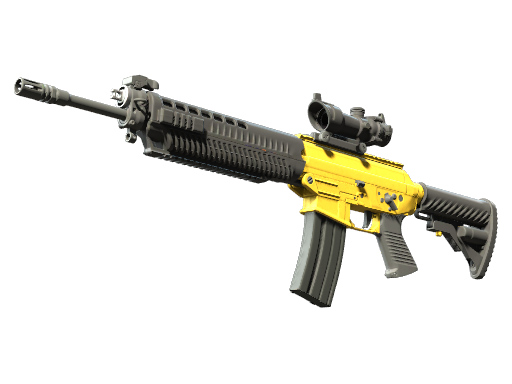 Souvenir SG 553 | Bulldozer (Minimal Wear)