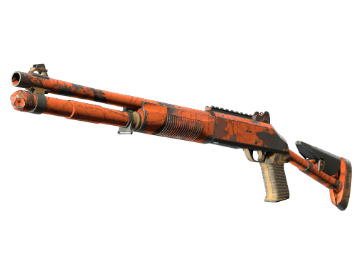 Souvenir XM1014 | Blaze Orange (Well-Worn)
