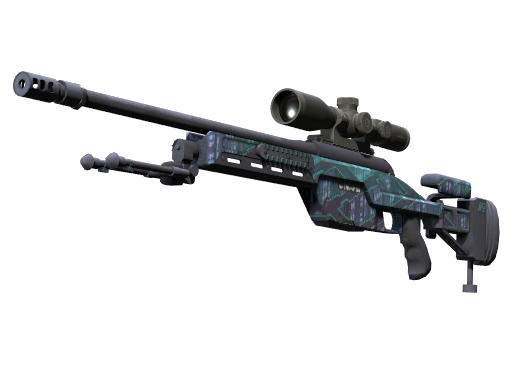 Souvenir SSG 08 | Mainframe 001 (Battle-Scarred)