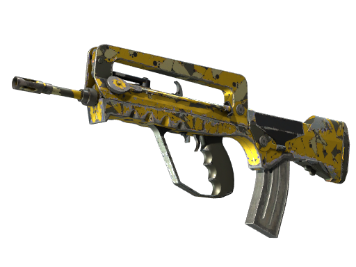 Souvenir FAMAS | Neural Net (Well-Worn)