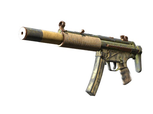Souvenir MP5-SD | Savannah Halftone (Battle-Scarred)
