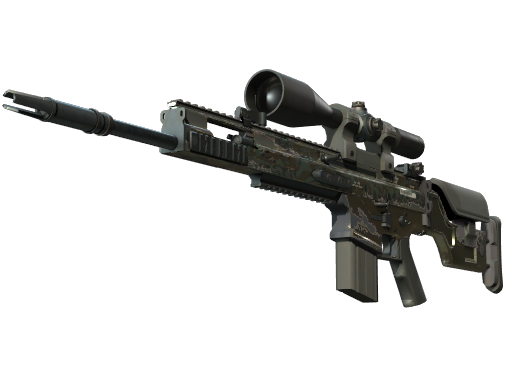 Souvenir SCAR-20 | Army Sheen (Field-Tested)