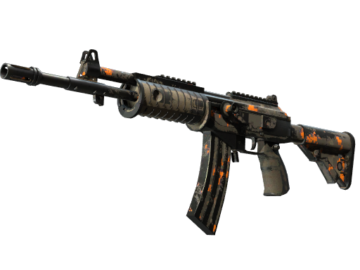 Souvenir Galil AR | Orange DDPAT (Battle-Scarred)