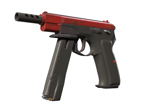 Souvenir CZ75-Auto | Crimson Web (Minimal Wear)