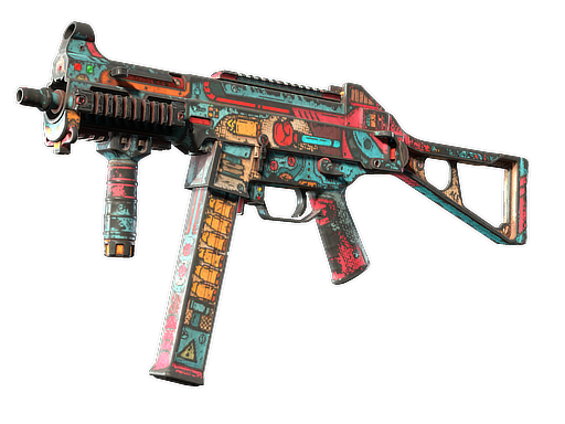 Souvenir UMP-45 | K.O. Factory (Battle-Scarred)