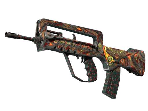 Souvenir FAMAS | Eye of Athena (Well-Worn)