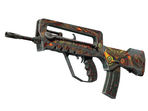 Souvenir FAMAS | Eye of Athena (Battle-Scarred)