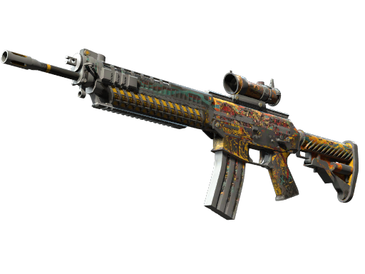 Souvenir SG 553 | Colony IV (Battle-Scarred)