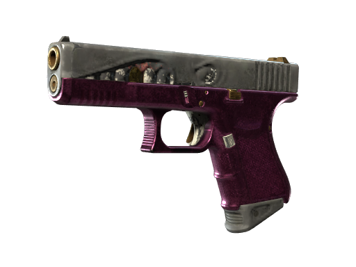 Souvenir Glock-18 | Gold Toof (Battle-Scarred)