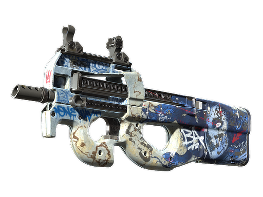 Souvenir P90 | Deathgaze (Battle-Scarred)