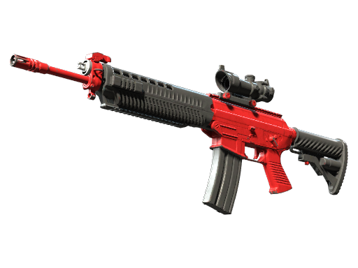 Souvenir SG 553 | Candy Apple (Field-Tested)