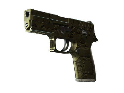 Souvenir P250 | Iron Clad (Battle-Scarred)