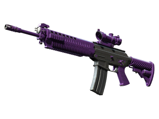 Souvenir SG 553 | Ultraviolet (Well-Worn)