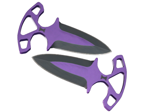 ★ StatTrak™ Shadow Daggers | Ultraviolet (Factory New)