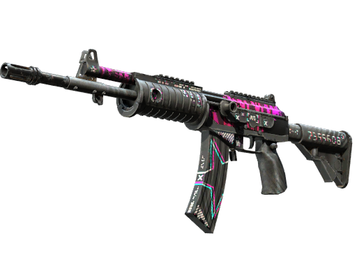 Souvenir Galil AR | Chromatic Aberration (Battle-Scarred)